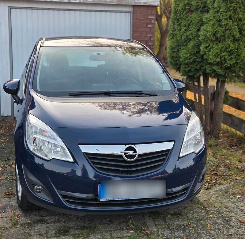 Blau Gebraucht 2012 Opel Meriva Van / Kleinbus | 3.750 € - Bild 1/4
