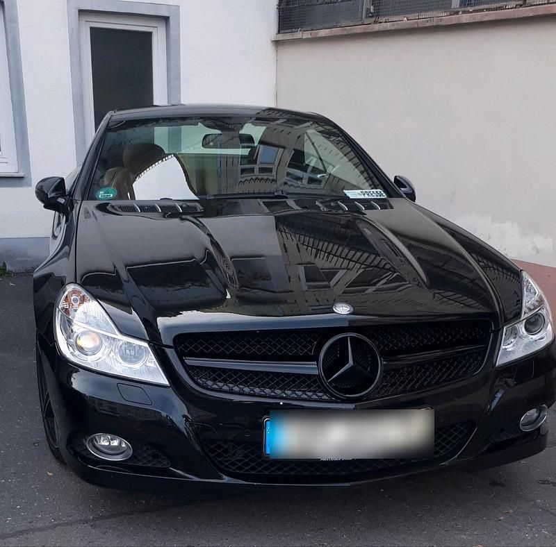 Schwarz Gebraucht 2008 Mercedes SL350 Cabrio | 22.900 € (Superpreis) - Bild 1/4