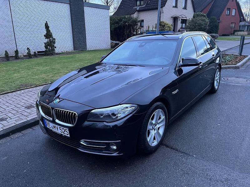 Gebraucht BMW 525 Luxury Line 218 PS (160 kW) 2015 Schwarz Kombi