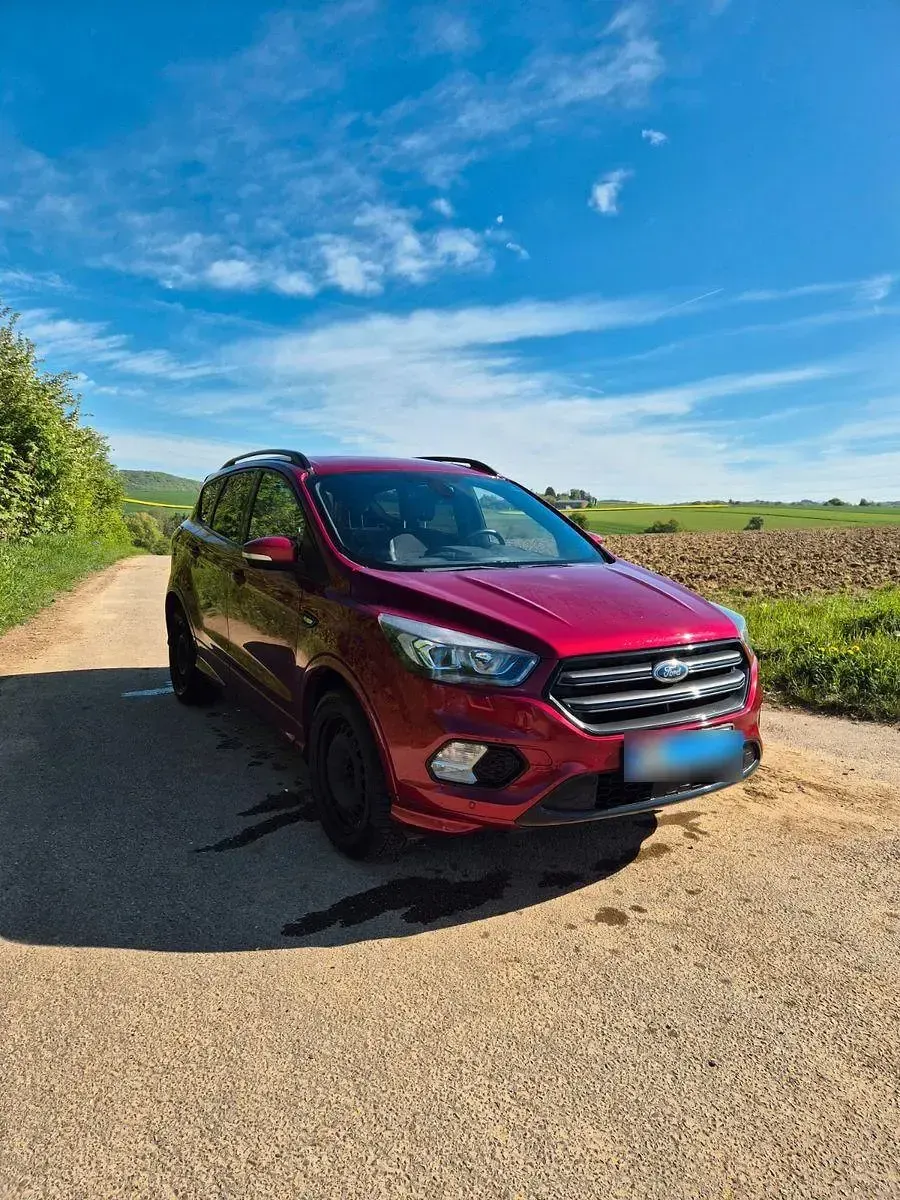 Brugt Ford Kuga ST-Line 182 HK (133 kW) 2019 Rød SUV