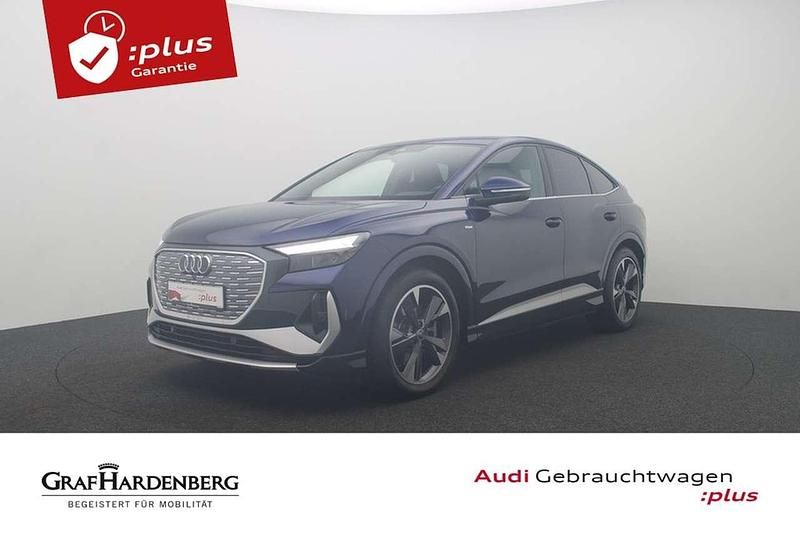 Navarrablau metallic Gebraucht 2023 Audi e-tron S-Line SUV | 36.980 € (Fairer Preis) - Bild 1/4