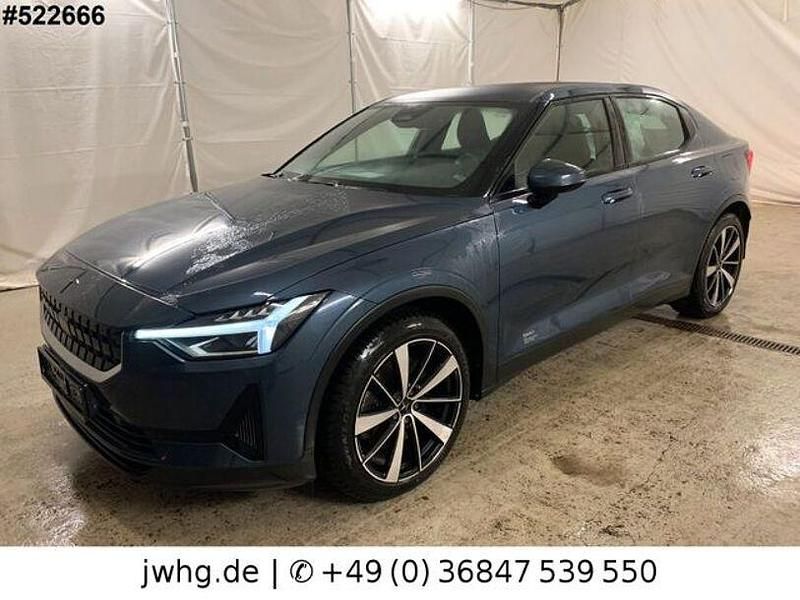 Denim blue (metallic) Gebraucht 2021 Polestar 2 Kleinwagen | 19.450 € (Etwas zu teuer) - Bild 1/4