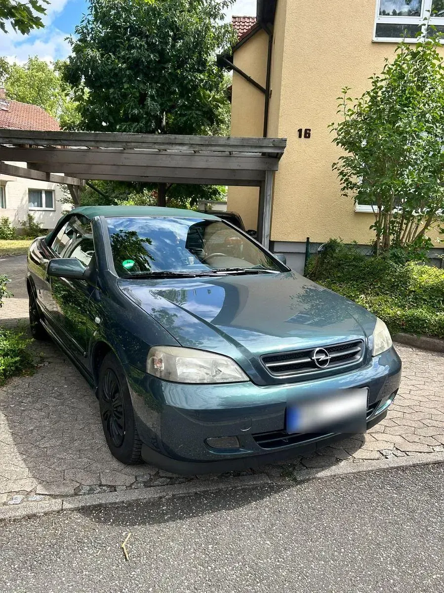 Gebraucht Opel Astra 125 PS (91 kW) 2002 Grün Cabrio