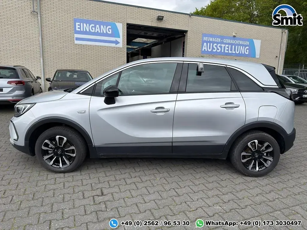 Gebraucht Opel Crossland X Elegance 110 PS (80 kW) 2024 Lackierung aluminiumg... SUV