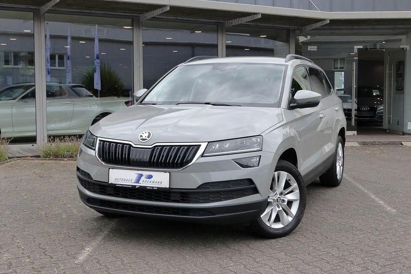 Gebraucht Skoda Karoq 150 PS (110 kW) 2018 Seda steel/steel grau SUV