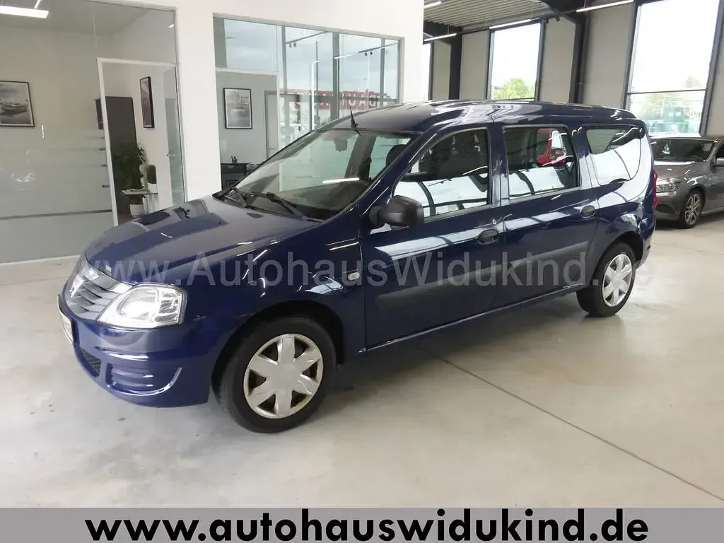 Gebraucht Dacia Logan MCV Ambiance 75 PS (55 kW) 2009 Blau Kombi