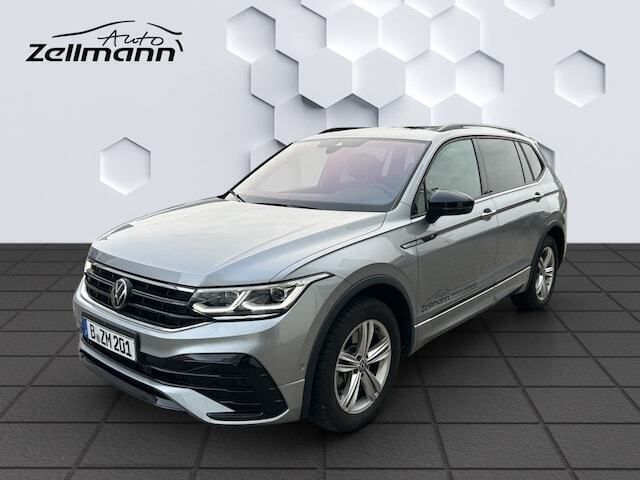 Silber Gebraucht 2024 VW Tiguan Allspace R-line SUV | 47.940 € (Teuer) - Bild 1/3