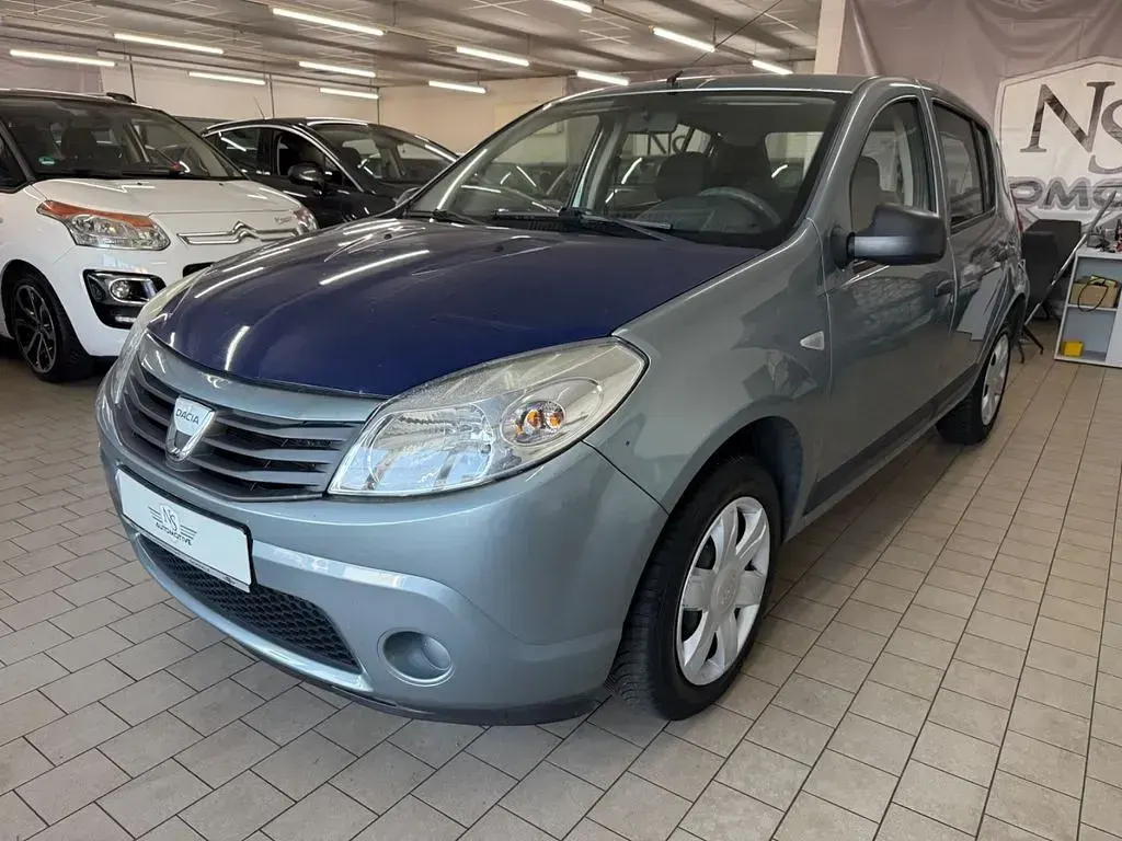 Gebraucht Dacia Sandero 75 PS (55 kW) 2009 Blau Limousine