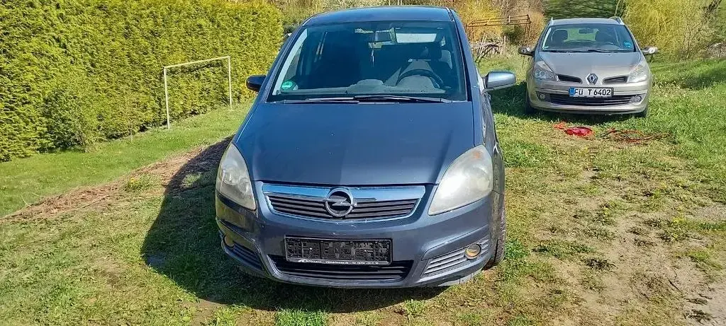 Gebraucht Opel Zafira Edition 105 PS (77 kW) 2007 Blau Van / Kleinbus
