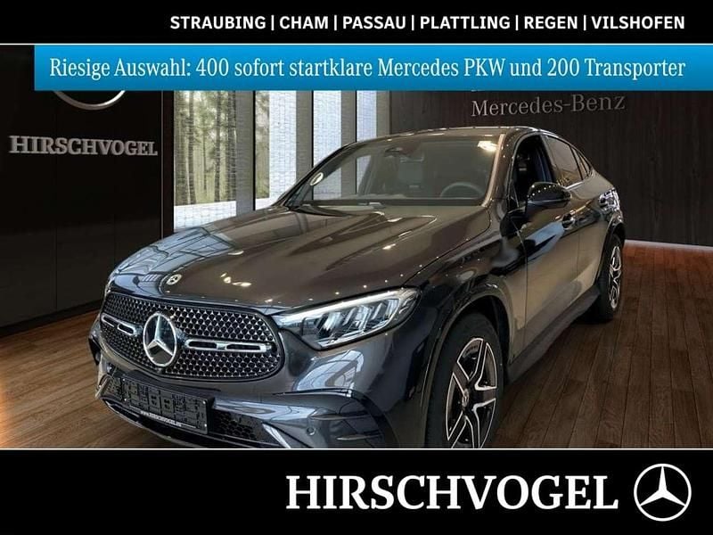 Metalliclack graphitgrau Gebraucht 2025 Mercedes GLC220 AMG line Coupé | 61.410 € (Superpreis) - Bild 1/4
