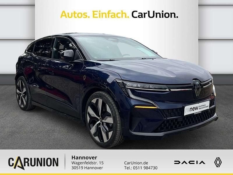 Gebraucht Renault Megane E-Tech Techno 160 kW (218 PS) 2022 Nachtblau, dach in Limousine