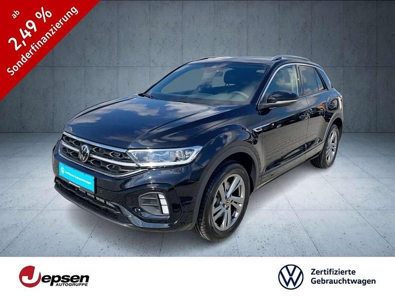 Schwarz Gebraucht 2025 VW T-Roc R-line SUV | 36.970 € (Superpreis) - Bild 1/4