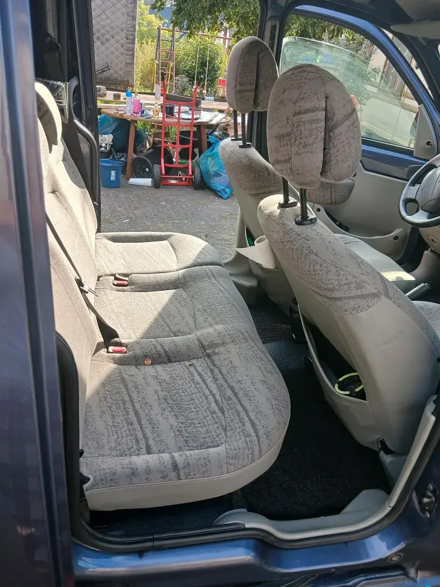 Gebraucht Renault Kangoo 82 PS (60 kW) 2003 Blau Van / Kleinbus