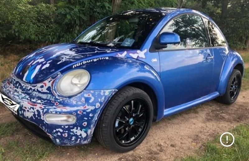 Gebraucht VW New Beetle 120 PS (88 kW) 2000 Blau Kleinwagen