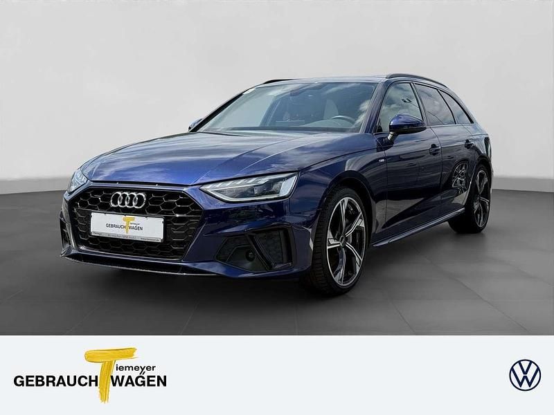 Blau Gebraucht 2023 Audi A4 S-Line Kombi | 30.380 € (Guter Preis) - Bild 1/4