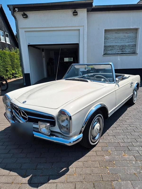 Gebraucht Mercedes SL280 150 PS (110 kW) 1966 Weiß Cabrio