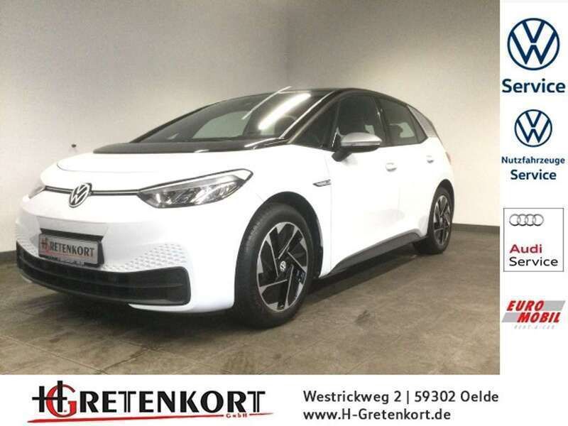 Gletscherweiß Gebraucht 2020 VW ID.3 Edition Kleinwagen | 29.995 € - Bild 1/4