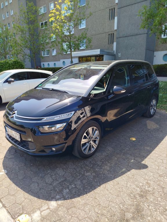 Grau Gebraucht 2014 Citroën C4 Picasso Exclusive Van / Kleinbus | 9.900 € (Teuer) - Bild 1/4