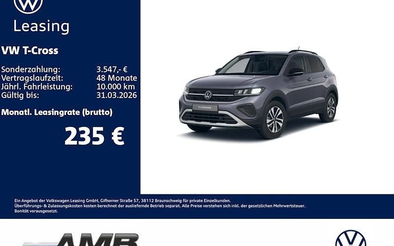 Neu VW T-Cross 116 PS (85 kW) 2026 Grau SUV
