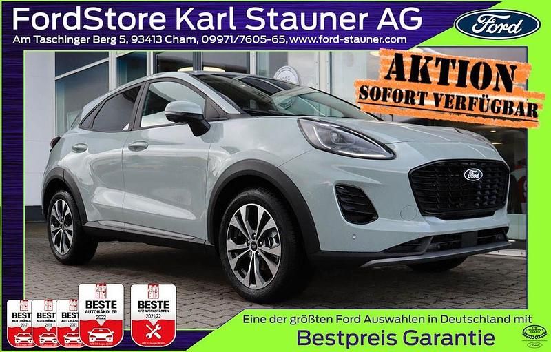 Cactus grey Neu 2025 Ford Puma Titanium SUV | 22.980 € - Bild 1/4