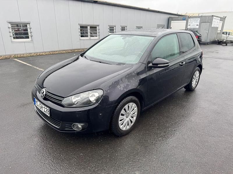 Gebraucht VW Golf VI Highline 122 PS (89 kW) 2010 Schwarz Kleinwagen