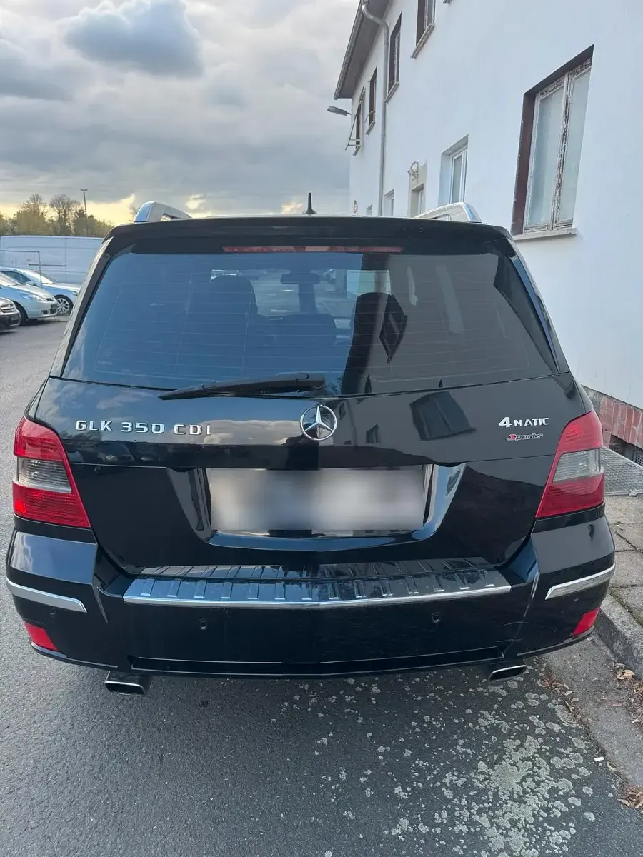 Usata Mercedes GLK350 224 CV (164 kW) 2009 Nero SUV
