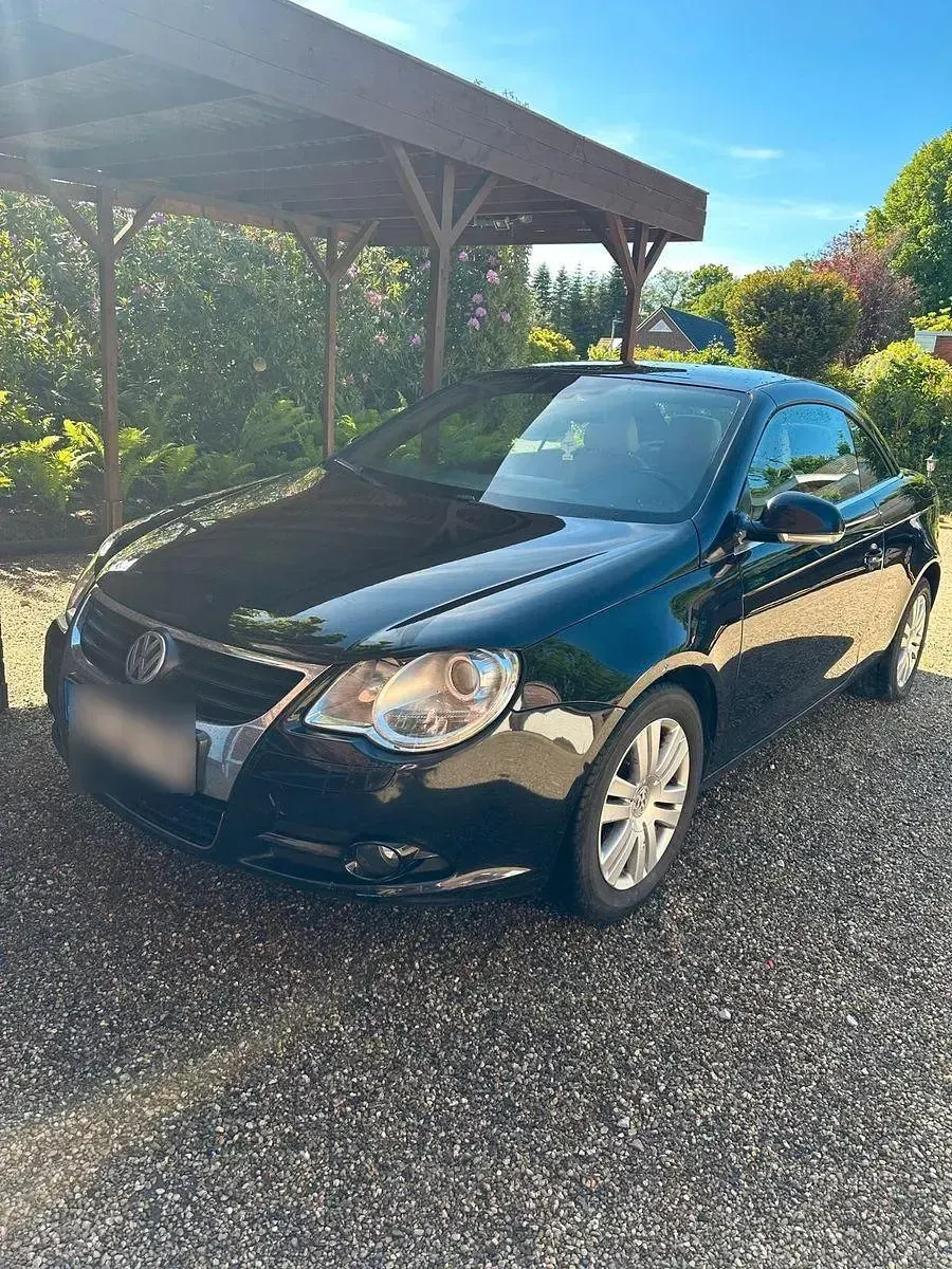 Gebraucht VW Eos 170 PS (125 kW) 2006 Schwarz Cabrio