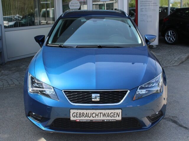 Gebraucht Seat Leon ST Style 110 PS (80 kW) 2016 Blau metallic Kombi