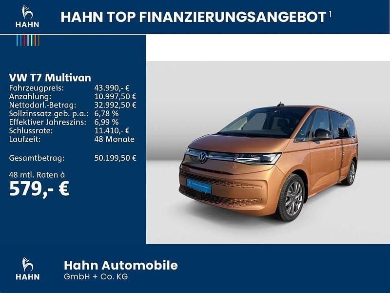 Gebraucht VW Multivan Energetic 150 PS (110 kW) 2023 Orange Van