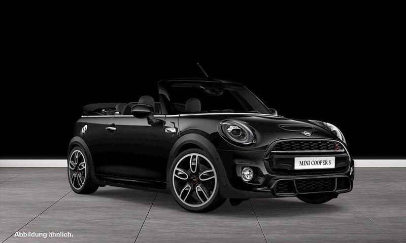 Schwarz Gebraucht 2020 Mini John Cooper Works Cabriolet Cabrio | 27.880 € (Fairer Preis) - Bild 1/3