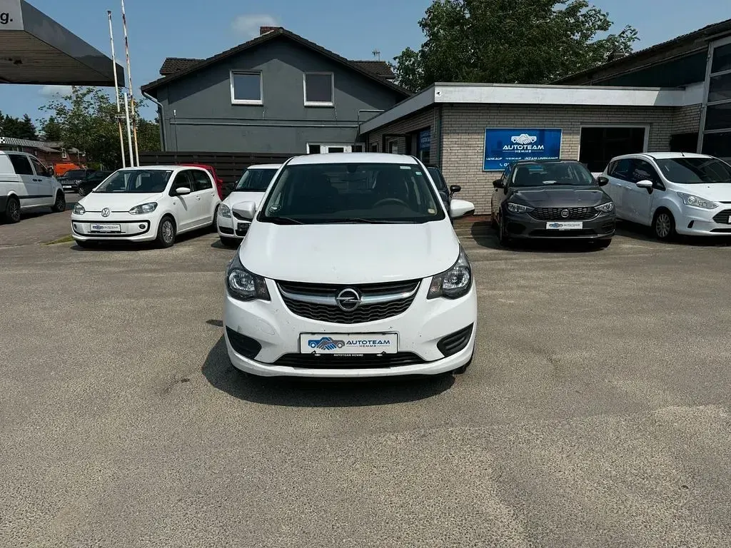 Gebraucht Opel Karl Edition 75 PS (55 kW) 2016 Weiß Kleinwagen