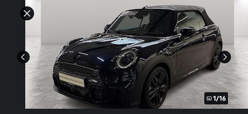 Gebraucht Mini Cooper Cabriolet 136 PS (100 kW) 2022 Enigmatic black Cabrio