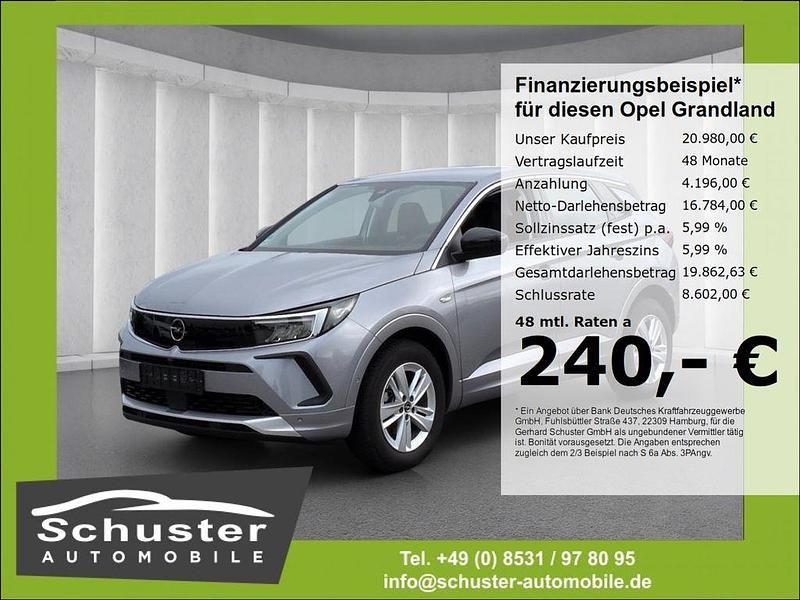 Grau Gebraucht 2024 Opel Grandland X Enjoy SUV | 20.980 € (Superpreis) - Bild 1/4