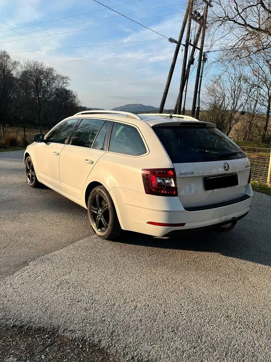 Gebraucht Skoda Octavia LAURIN & KLEMENT 184 PS (135 kW) 2018 Weiß Kombi