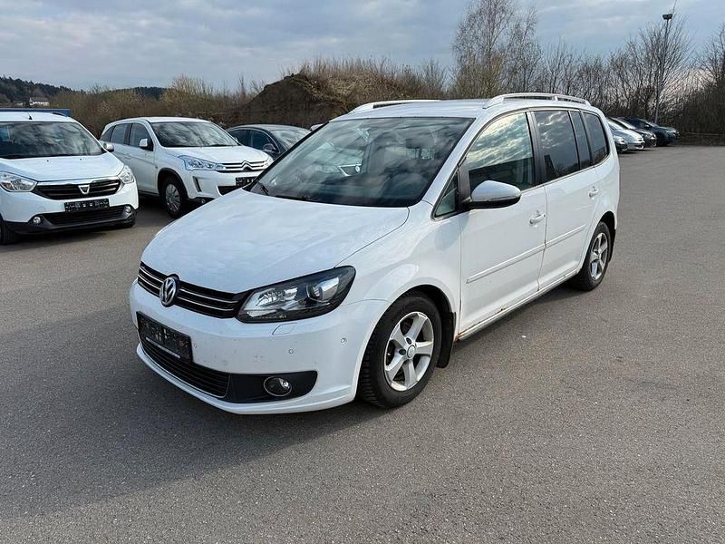 Gebraucht VW Touran Highline 140 PS (102 kW) 2010 Weiß Van / Kleinbus