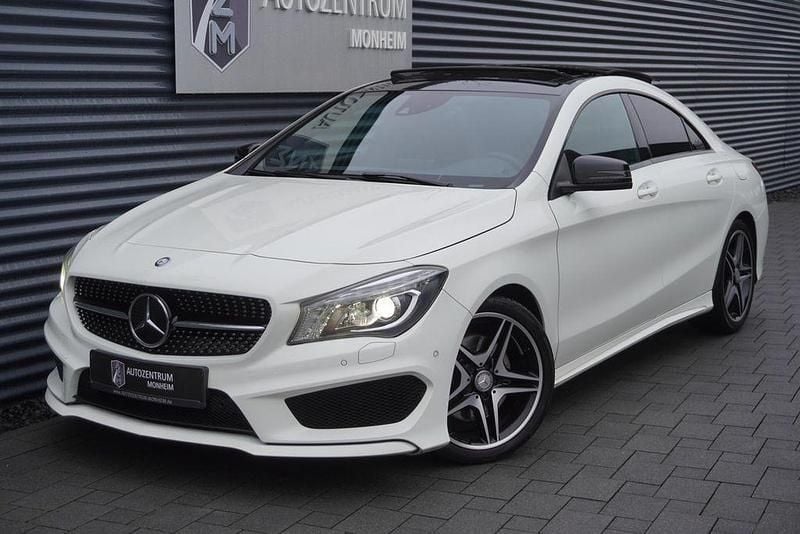 Gebraucht Mercedes CLA250 AMG line 211 PS (155 kW) 2013 Weiß Limousine