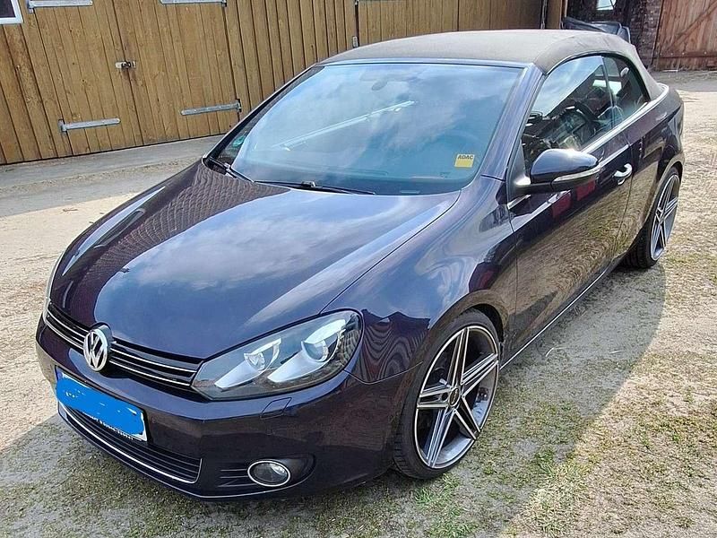 Blau Gebraucht 2013 VW Golf Cabriolet Cabrio | 6.000 € (Teuer) - Bild 1/4