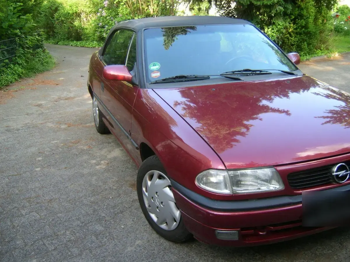 Gebraucht Opel Astra 1996 Rot Cabrio