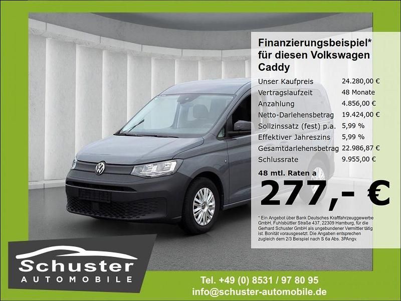 Gebraucht VW Caddy 102 PS (75 kW) 2024 Grau Van / Kleinbus