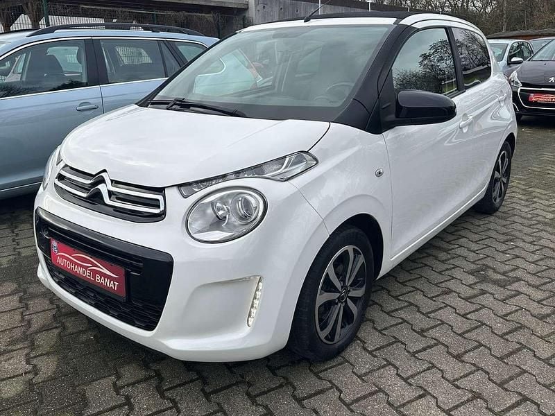 Gebraucht Citroën C1 Shine 82 PS (60 kW) 2018 Weiss 068/deckende lackierung Kleinwagen