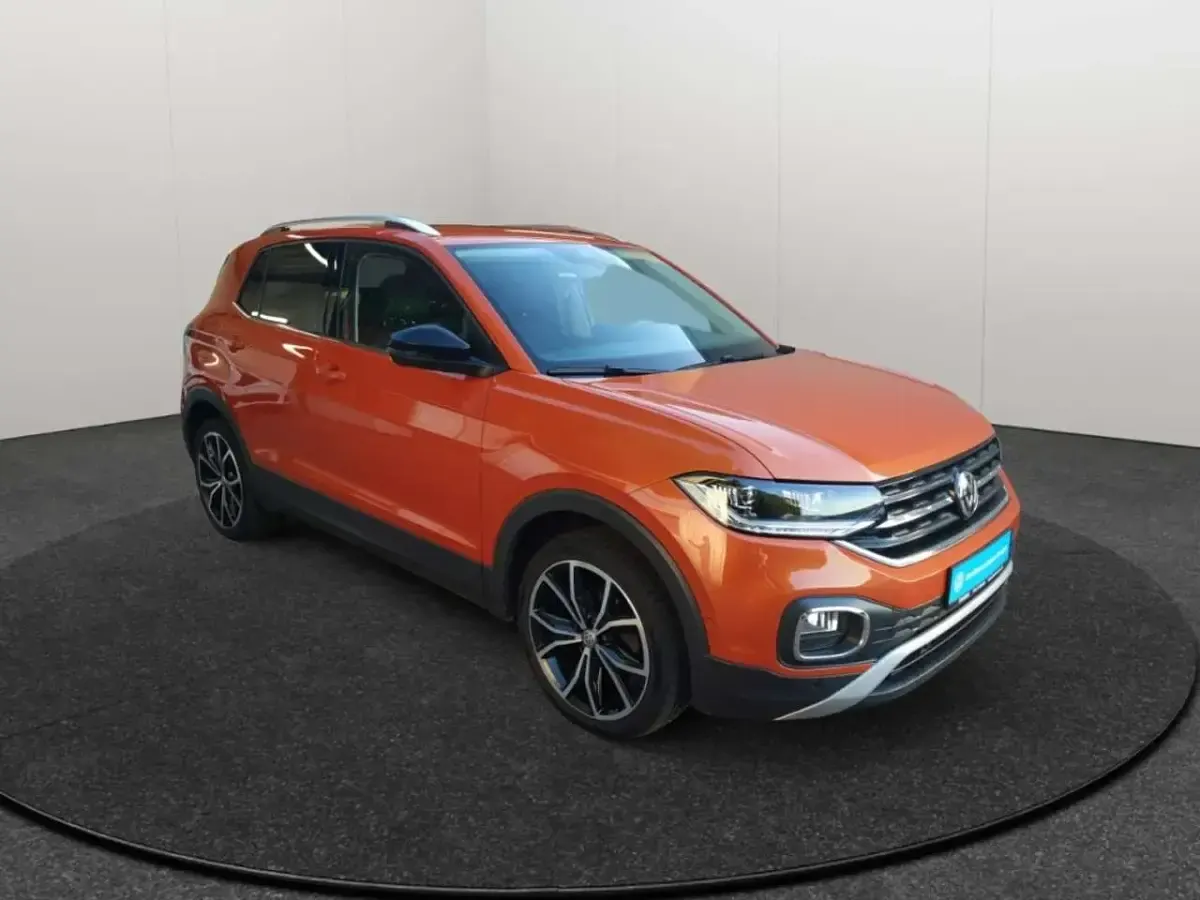 Gebraucht VW T-Cross Style 116 PS (85 kW) 2020 Orange SUV