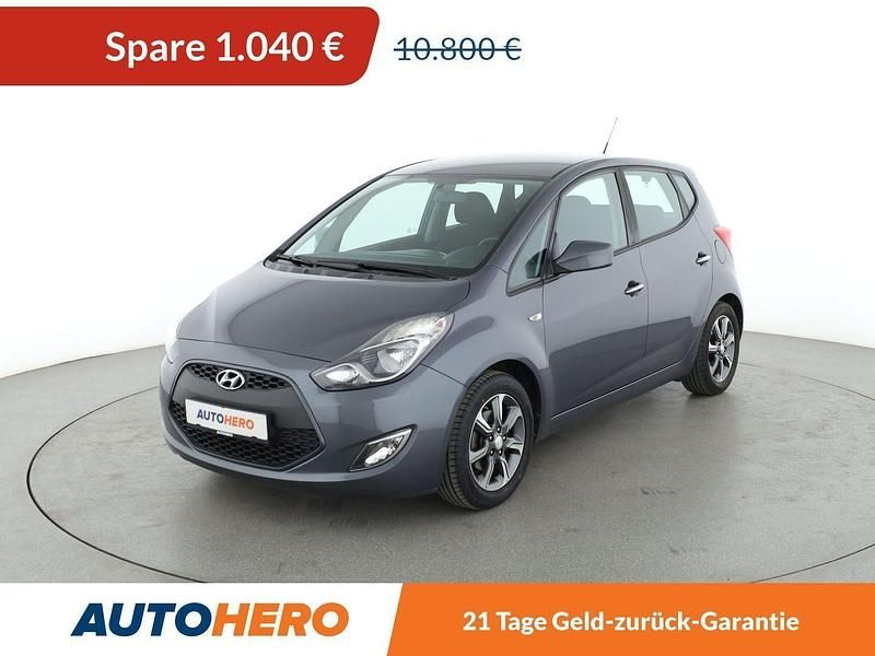 Grau Gebraucht 2017 Hyundai ix20 Comfort Kleinwagen | 9.760 € (Fairer Preis) - Bild 1/3