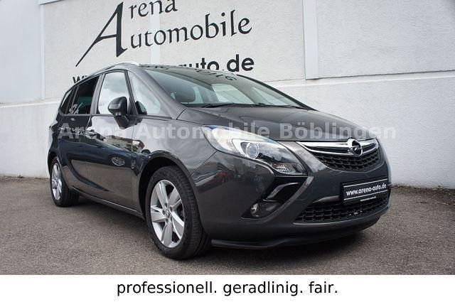 Grau Gebraucht 2016 Opel Zafira Tourer drive Van / Kleinbus | 13.990 € (Teuer) - Bild 1/4