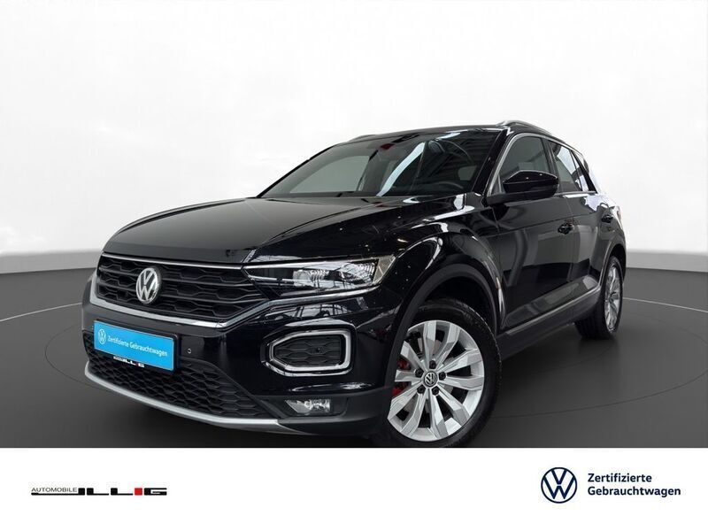 Schwarz Gebraucht 2019 VW T-Roc Sport SUV | 19.890 € (Fairer Preis) - Bild 1/4