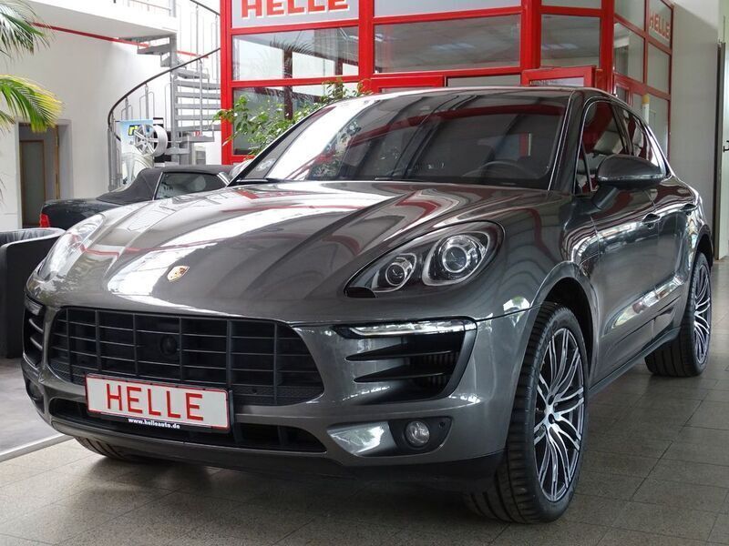 Achatgraumetallic (metallic) Gebraucht 2014 Porsche Macan S SUV | 34.990 € (Teuer) - Bild 1/4