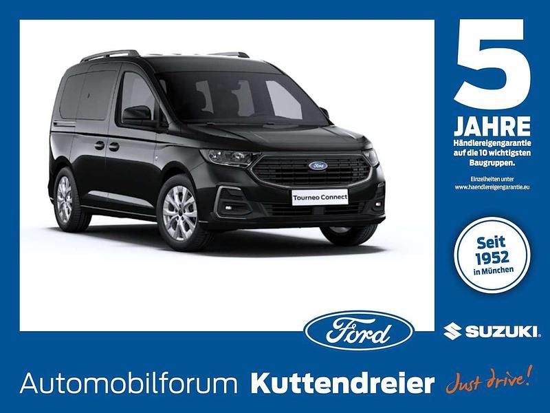 Ink black metallic Neu 2025 Ford Tourneo Connect Titanium Van / Kleinbus | 33.600 € (Superpreis) - Bild 1/3