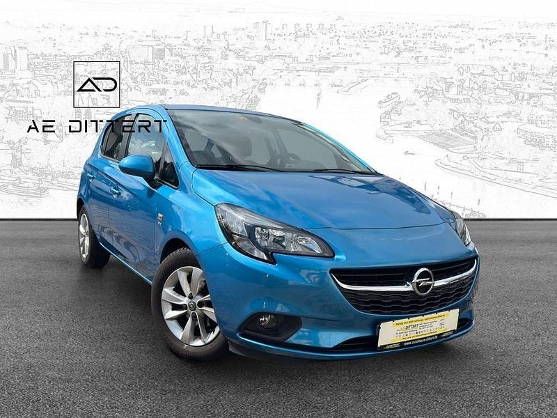 Gebraucht Opel Corsa Active 90 PS (66 kW) 2016 Blau Kleinwagen