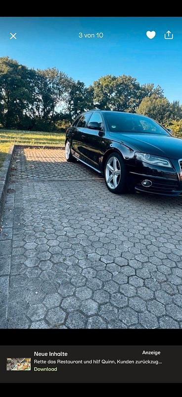 Gebraucht Audi A4 S-Line 211 PS (155 kW) 2008 Schwarz Kombi