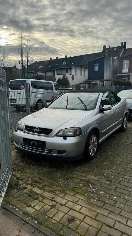 Silber Gebraucht 2001 Opel Astra Cabriolet Cabrio | 600 € (Superpreis) - Bild 1/4