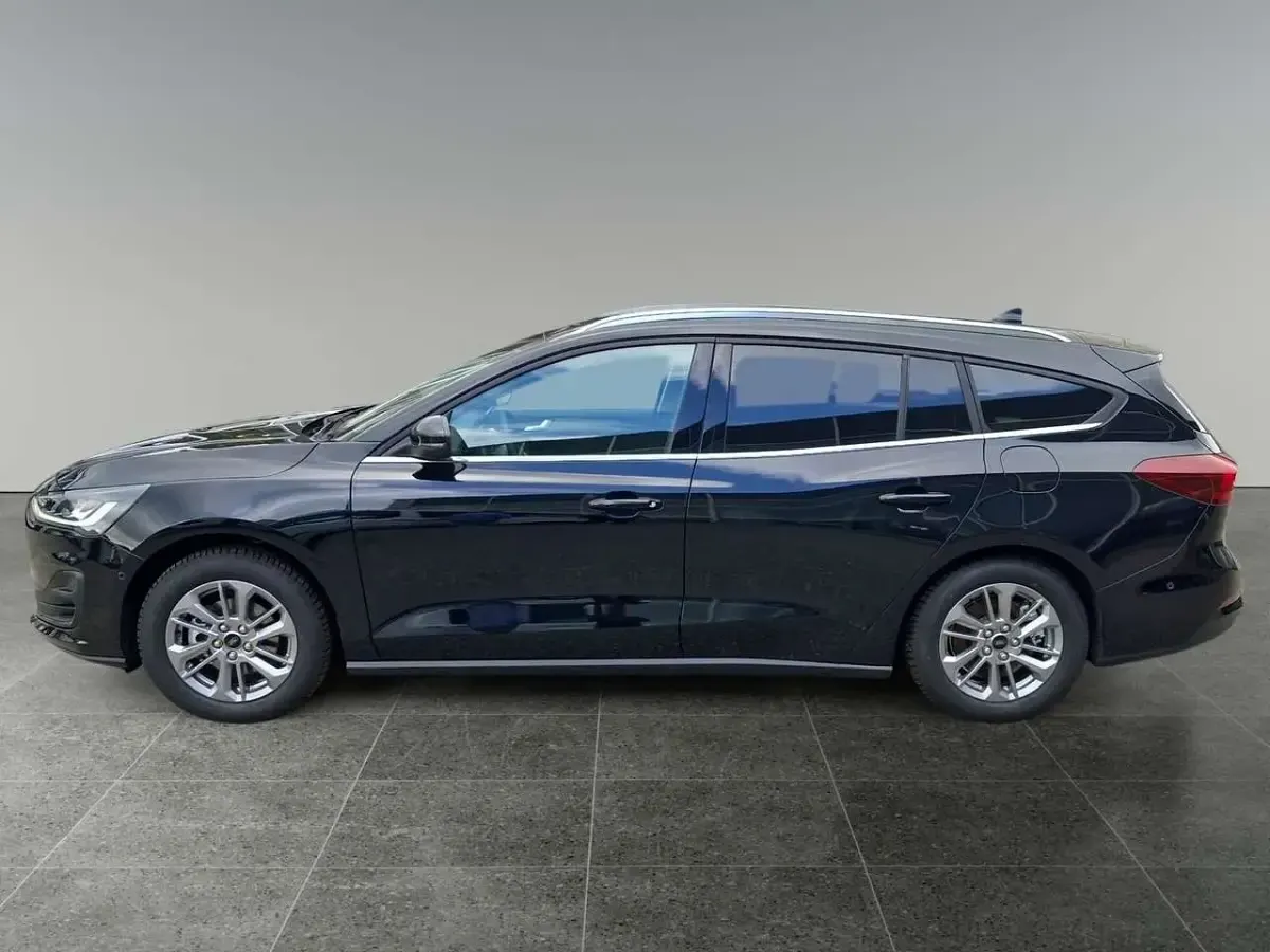 Neu Ford Focus Titanium S 125 PS (91 kW) 2026 Obsidianschwarz metallic Kombi